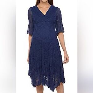 NWOT Rabbit Rabbit Rabbit Boho Flowy Midi Lace Dress size 14